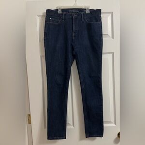 Banana Republic Men's Deep Indigo Travel Stretch Skinny Jeans